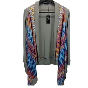Vertigo cardigan women's size XL multicolor